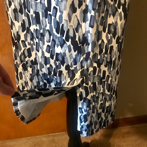 Adrianna Papell classic cut cotton dress - Picture 3 of 6